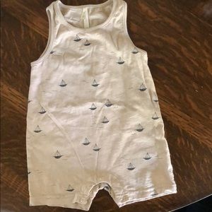 Rylee + Cru 6-12m Sailboat Sleeveless One piece